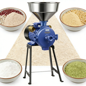 เครื่องบดเมล็ดธัญพืชเชิงพาณิชย์ 3500W 220V แบบไฟฟ้า สำหรับบดแห้งและบดเปียก เหมาะสำหรับร้านอาหารและผู้ให้บริการจัดเลี้ยงในยอฮันเนสเบิร์ก แอฟริกาใต้ - Product Image 1