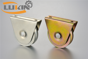 Zware Schuifpoort Hardware Kit U/V/O Groef Schuifpoort Wiel Met Interieur Beugel - Product Image 5