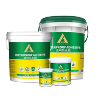 Scellant en caoutchouc de silicone transparent polyuréthane polyurée matériau clair revêtement de colle étanche pour carrelage de bâtiment extérieur