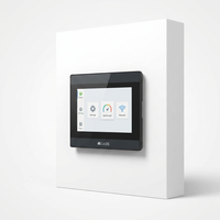 Écran tactile industriel LicOS 7 pouces 800x480 IP65 4 Go EMMC Ethernet 400+ protocoles pour l'automatisation des usines PLC