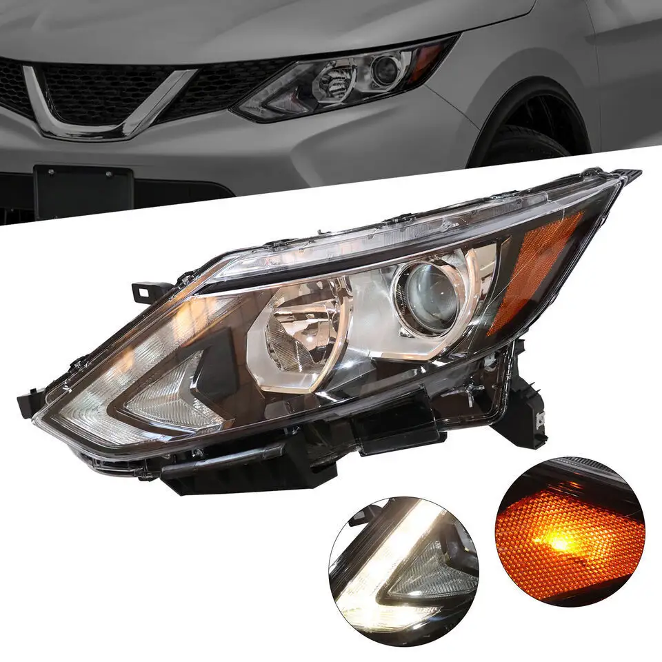 Best Selling Auto Parts For 2017-2019 Nissan Rogue Sport Halogen Left Headlamp Driver Auto Headlight Assembly
