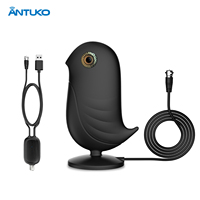 Antuko Free 4K 1080P TV-antenneversterker, binnenantenne, USB-aansluiting, versterker, lange afstand, HDTV-kabelantenne, digitale HDTV, buitenantenne, UHF