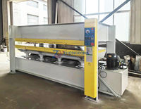 Presse à chaud hydraulique pour portes en bois, contreplaqué, MDF, machine de pressage pour le travail du bois, pressage de placages de bois