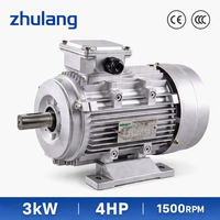 Moteur asynchrone triphasé YE3-100L2-4 3KW, moteur 380v, utilisé dans l'industrie des machines générales.