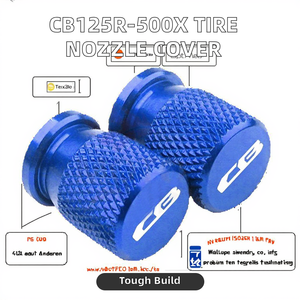 Cache-valve de pneu pour systèmes de carrosserie de moto, compatible avec les modèles CB125R, 190R, 250R, 400, 500X, accessoire de modification pour motocyclettes - Product Image 2