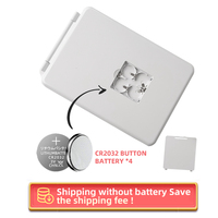 Outil de maquillage en plastique encadré LED Miroir de courtoisie Miroir de table pour cadeau promotionnel