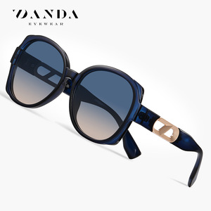 Lunettes de soleil polarisées ovales DANDA TR7558, monture intégrale, UV400, lunettes de soleil de mode pour femmes, lunettes de soleil de conduite - Product Image 1