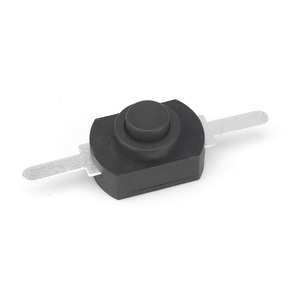 Tactische zaklampschakelaar 12x8x9H AAN-UIT Mini 2-pins drukknop Zelfvergrendelend IP65 250V 1NO1NC voor kleine apparaten - Product Image 2