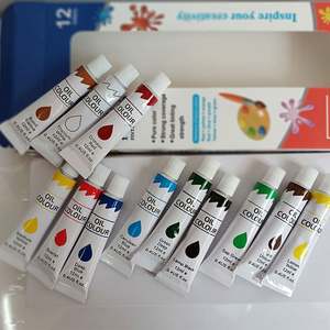 Set de Pintura Acrílica con Caballete de Madera de Haya, Kit de Suministros de Arte, Pinceles, Lienzo, Bloc de Dibujo, Espátulas, Lienzo - Product Image 1