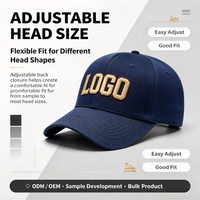 Casquette de baseball tendance unie à 6 panneaux, vente en gros, logo brodé 3D, boucle métallique, multicolore, personnalisable, petite série