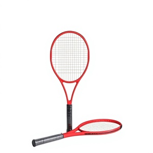 Fabricant de raquettes de tennis de fabrication chinoise, raquette de tennis avec logo personnalisé, matériau léger en fibre de carbone et en maille de nylon durable - Product Image 1