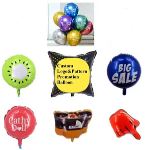 定制字母数字标志印刷气球道具婚礼生日新娘/婴儿淋浴商业活动派对用品装饰