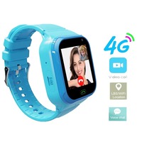 Montre connectée 4G pour enfants LT36 avec suivi GPS LBS, positionnement WIFI, appels vidéo, caméra, alerte SOS et montre-téléphone étanche IP67