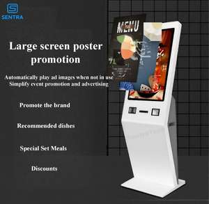 Terminal de libre-service à écran tactile Sentra SK03 de 32 pouces avec lecteur de <span class=keywords><strong>code</strong></span> <span class=keywords><strong>QR</strong></span>, adapté aux magasins sans personnel et aux stations de paiement - Product Image 5
