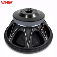 VAMAV YX18X451 18 Pulgadas Ferrite Woofer 1800W 4.5" Subwoofer de bobina de voz para rendimiento altavoz de audio profesional de