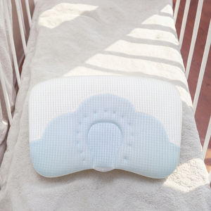 Bantal bayi Tencel bentuk telinga menyerap keringat kain jaring pelindung leher berpori serat poliester Modern sederhana - Product Image 2