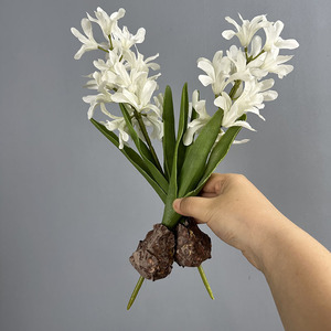 Jazmín Artificial <span class=keywords><strong>de</strong></span> Plástico para Decoración del Hogar, Plantas Artificiales para Jardín u Oficina, Flores Artificiales <span class=keywords><strong>en</strong></span> <span class=keywords><strong>Maceta</strong></span>, Flores Artificiales Transfronterizas - Product Image 2