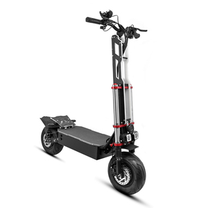Scooter Eléctrico Plegable Popular de 60V 6000W 38AH, Alta Velocidad 80KMH 50MPH, Largo Alcance, Neumático de 12 Pulgadas, con Luces de Colores - Product Image 6