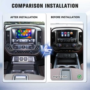 Decodificador de Auto con Android 13 para Chevrolet Silverado/GMC SIERRA 2014-2018, CarPlay, Android Auto, GPS, Navegación, Reproductor Multimedia - Product Image 2