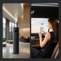 Diffuseur d'arômes AeroScent en alliage d'aluminium, réservoir de 1000 ml, sans eau, couverture de 600 m, contrôle tactile par application, gestion intelligente des groupes, ambiance