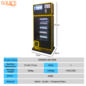 Distributore Automatico Intelligente SOURE per Profumi e <span class=keywords><strong>Cosmetici</strong></span>, Chiosco Sottile con Schermo Touch per Prodotti di Bellezza, Ideale per Centri Divertimento Familiari - Product Image 5