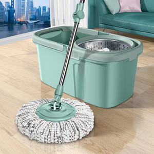 Microfiber <b>Floor</b> <b>Mop</b> with Magic Handle Squeezable Cleaning Bucket Cloth for Bathroom and Home Kitchen for Wash <b>Floor</b> Cleaning - Product Image 4