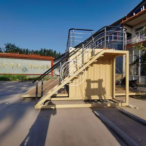 Restaurante Modular Prefabricado de Contenedores de Envío de Lujo Más Popular del 2025, Cafetería Móvil de 20 Pies en Contenedor de Madera - Product Image 5