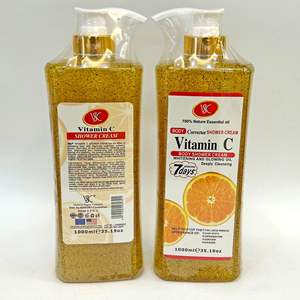 In Offerta Speciale e Disponibile in Magazzino: Bagnoschiuma Esfoliante da 1000ml Illuminante alla Curcuma con Vitamina C, Papaia e Rosa, Gel Doccia Idratante per il Corpo - Product Image 6