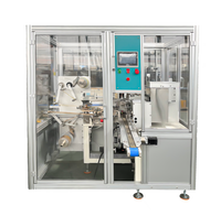 Machine d'emballage automatique pour petits sachets individuels en aluminium, papiers, cubes de thé, pâte, avec fonction de pliage, scellage et étiquetage en plastique