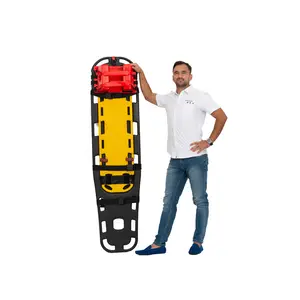Bordo della colonna vertebrale dell'ambulanza di salvataggio di plastica del Pe di emergenza pieghevole portatile di alta qualità