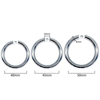 FRRK-Cage Plate pour Homme, Anneau de Chasteté avec Verrouillage BDSM, Anneaux de Pénis, Boutique de Sex Toys