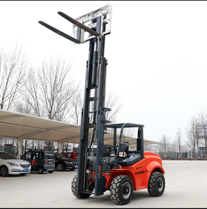 Carretilla elevadora diésel de alta calidad, 2 toneladas, 3 toneladas, 6m, 3m, 5m, pequeña carretilla elevadora todoterreno, 6m, 3m, 5m, carretilla elevadora diésel alta - Product Image 2