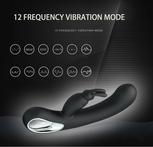 Vibrador de Conejo de 21 cm, Estimulador de Clítoris para Mujer, Tapón Anal <span class=keywords><strong>Vaginal</strong></span>, Dildos Grandes, Juguete Sexual, Masturbador Femenino, Tienda de Productos Eróticos - Product Image 3