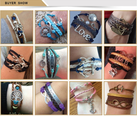Bracelets en cuir sur le thème du point-virgule, mon histoire vit sur elle-même, mon histoire n'est pas encore terminée, santé mentale, suicide, dépression, sensibilisation