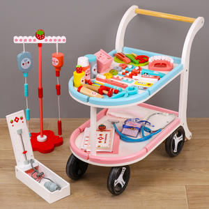 Ensemble <span class=keywords><strong>de</strong></span> jeu <span class=keywords><strong>de</strong></span> <span class=keywords><strong>docteur</strong></span> en bois pour enfants <span class=keywords><strong>jouet</strong></span> <span class=keywords><strong>de</strong></span> <span class=keywords><strong>chariot</strong></span> médical avec outils <span class=keywords><strong>de</strong></span> jeu <span class=keywords><strong>de</strong></span> rôle pour les tout-petits cadeau éducatif pour les enfants d'âge préscolaire - Product Image 2