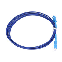 Kabel Baja Spiral yang Dapat Disesuaikan untuk Luar/Dalam Ruangan 3.0mm Single Mode Sc/fc Fiber Optic Armored Patch Cord
