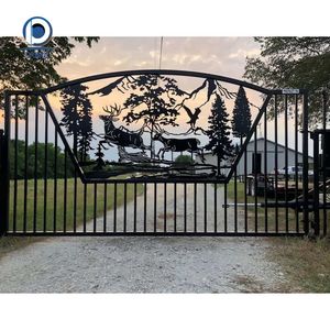 Productos Más Vendidos de Optima, Puerta Principal y Valla de Hierro Forjado Personalizadas y Elegantes - Product Image 3