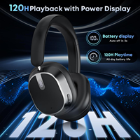 Casque sans fil H2 supra-auriculaire avec annulation active du bruit (ANC) et étanchéité pour le gaming