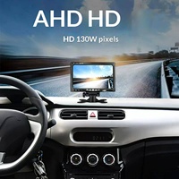 Monitor de Coche AHD de 7 Pulgadas de Alta Definición OEM/ODM, Pantalla de Cámara de Reversa Universal de 12v/24v, Ajuste Estándar para Coches y Camiones