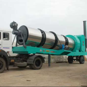 Qualité Hot Mix Mobile Asphalte Tambour Usine De Contrôle Cabine Core Composants Boîte De Vitesses Roulement Moteur À Engrenages Changement Facile Sur Site Route - Product Image 1