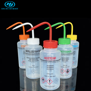 Haiju phòng thí nghiệm LDPE nhựa bóp rửa chai hóa chất Nước Rửa mực cho hình xăm lông mi làm sạch và Lash tắm - Product Image 5