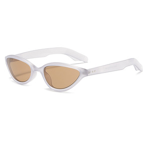 Gafas de sol tipo ojo de gato, lentes polarizadas unisex, diseño ligero para actividades al aire libre, senderismo. Hace que el rostro parezca más pequeño y se ve atractivo - Product Image 3
