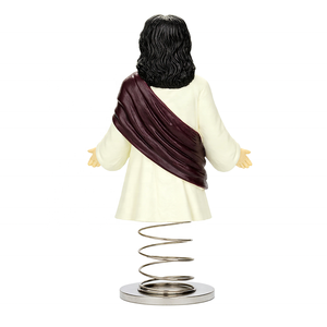 Figuras de cabezones religiosos de resina personalizadas, diseño de Jesús pintado a mano para adorno de coche y decoración del hogar - Product Image 4