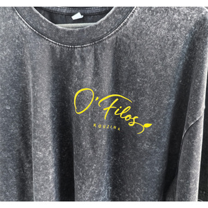 Camiseta de Hombre al por Mayor, 100% Algodón, Lavado Ácido, Cuello Redondo Grueso, Estilo Artístico, Personalizable con DTG - Product Image 4