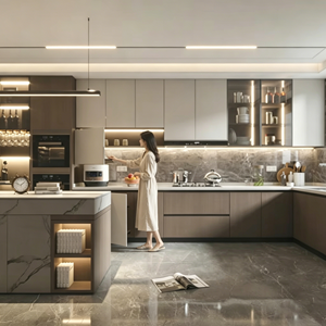 Armoire de <span class=keywords><strong>petite</strong></span> <span class=keywords><strong>cuisine</strong></span> pour la maison armoires de <span class=keywords><strong>cuisine</strong></span> aux designs modernes ensembles complets armoires de <span class=keywords><strong>cuisine</strong></span> <span class=keywords><strong>meubles</strong></span> de maison modernes - Product Image 1