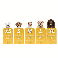 Chaussettes silencieuses pour animaux de compagnie pour chien de taille moyenne Chaussettes de voiture d'intérieur antidérapantes anti-salissure et anti-rayures Chaussettes de style sport en laine imprimée pour chiens