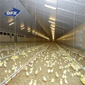 סין עופות פרה לשפוך חוות האנגר מחסן פלדה מבנה בניין סדנת ייצור כלובי חיות תוצרת סין