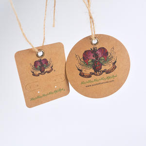 Etiquetas colgantes mate gruesas para ropa con estampado personalizado, etiquetas de silicona para ropa en relieve, troquelado reciclado, etiquetas para ropa y zapatos - Product Image 5