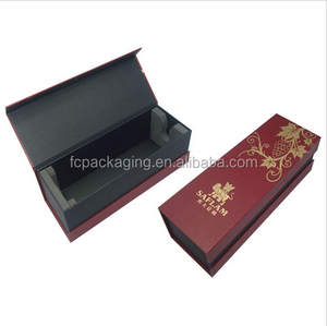 Tùy chỉnh cuốn sách phong cách Hộp rượu | sang trọng cứng nhắc Hộp bao bì giấy với đóng cửa từ cho rượu vang, rượu mạnh, và quà tặng rượu cao cấp - Product Image 3