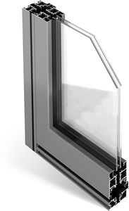 Porte pliante en aluminium à isolation thermique en verre noir moderne pour villa, surface finie, mécanisme de verrouillage pliable, <span class=keywords><strong>Leroy</strong></span> <span class=keywords><strong>Merlin</strong></span> - Product Image 5